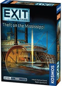 Exit the Game the Theft on the Mississippi Board Game